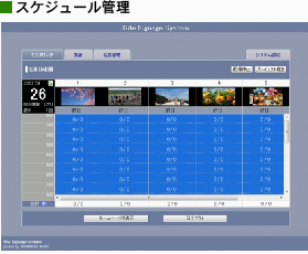 スケジュール管理
